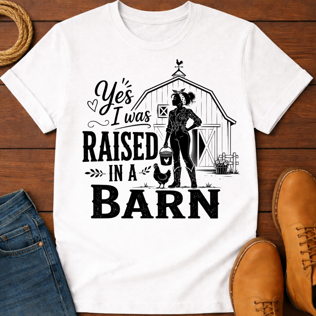 Raised In 3 T-Shirt