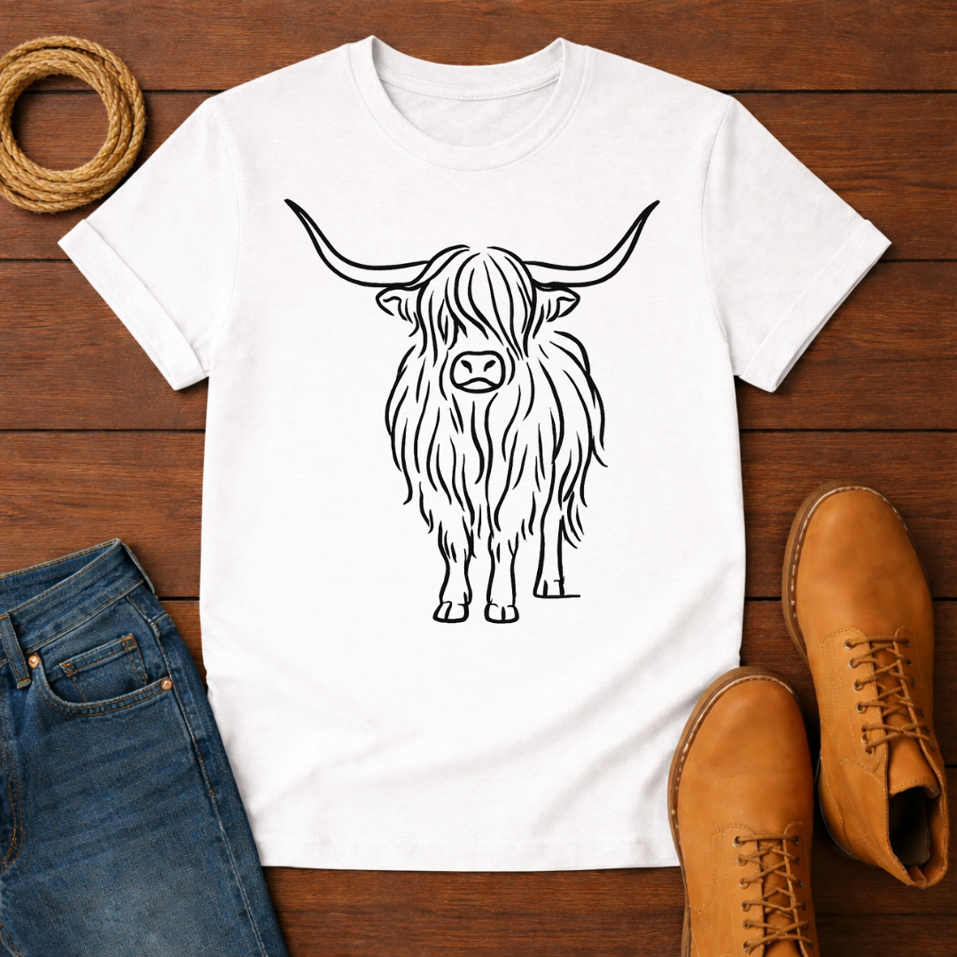Elegant Highland T-Shirt