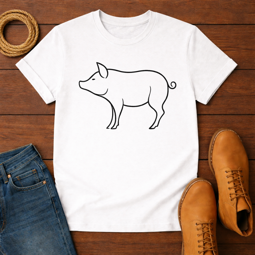 Cute Pig T-Shirt