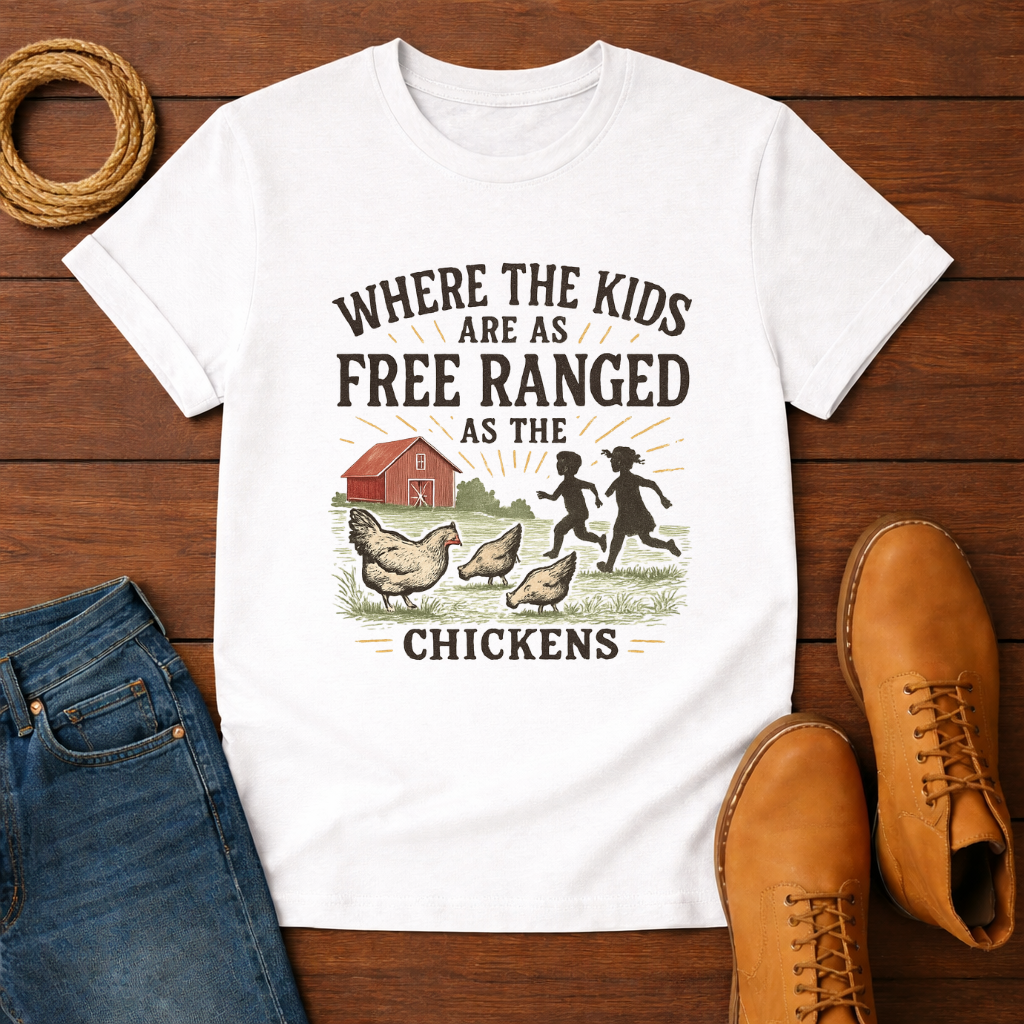 Where the Kids Are As Free Ranged as the Chickens