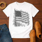 Floral Flag T-Shirt