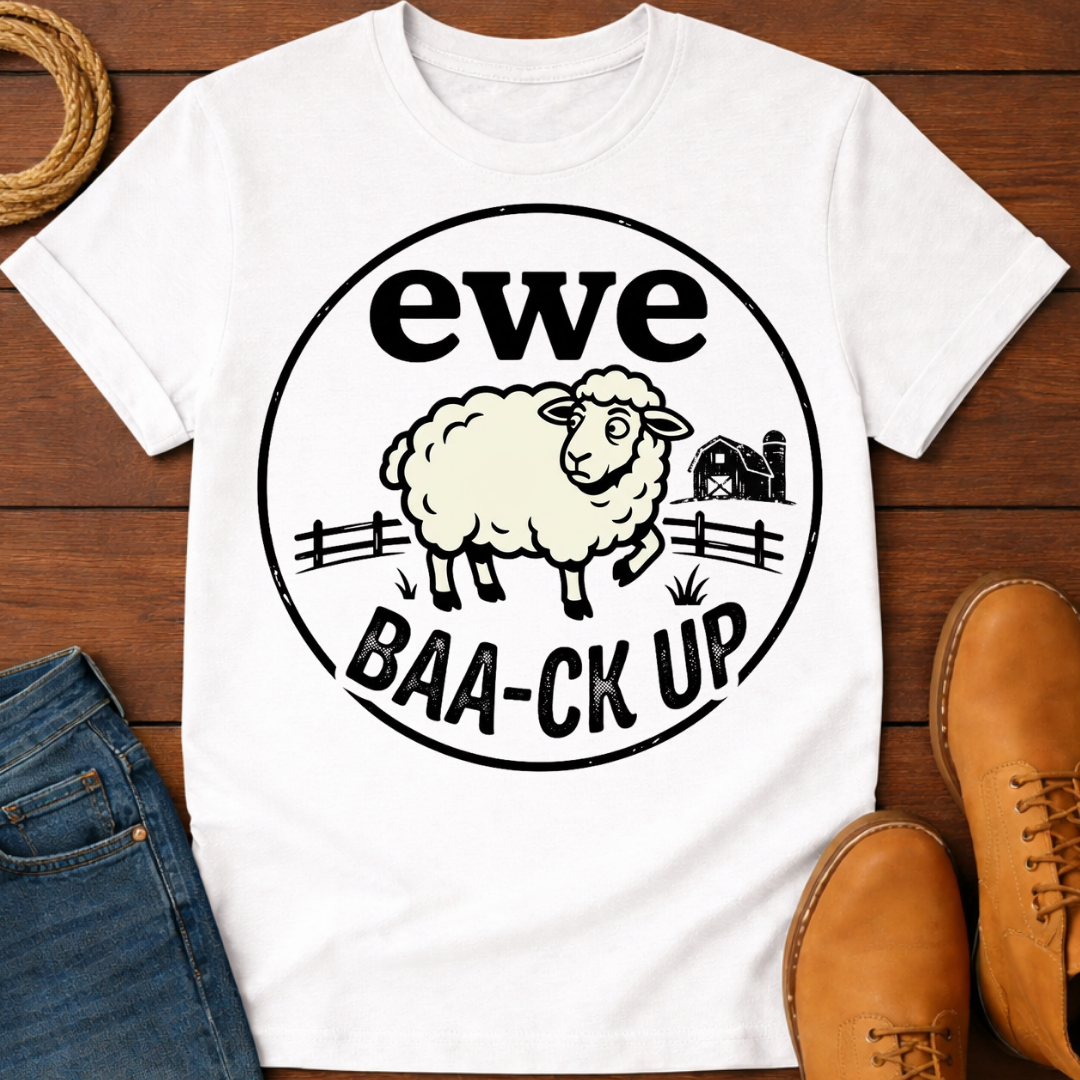 Ewe Backup T-Shirt