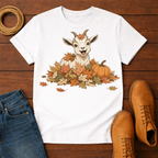 Goat In Leaves T-Shirt
