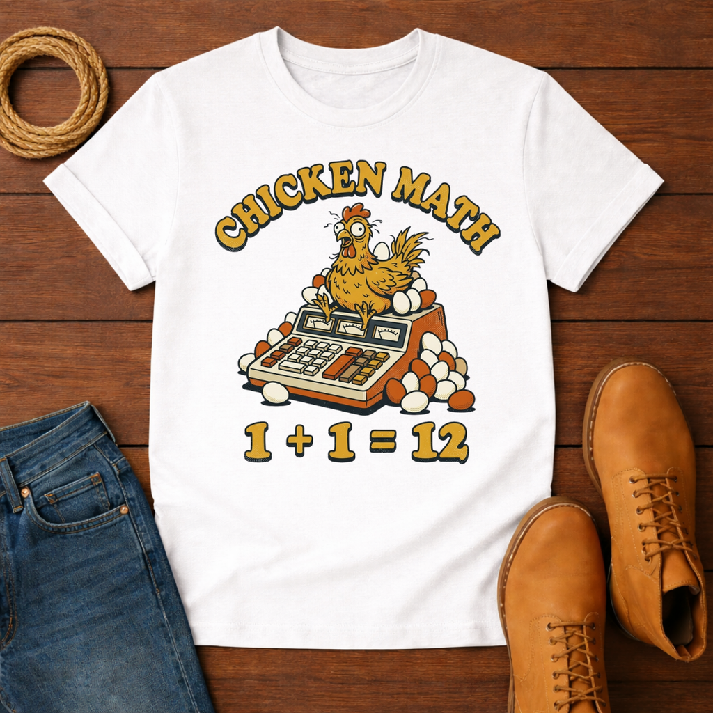 Chicken Math 6 T-Shirt