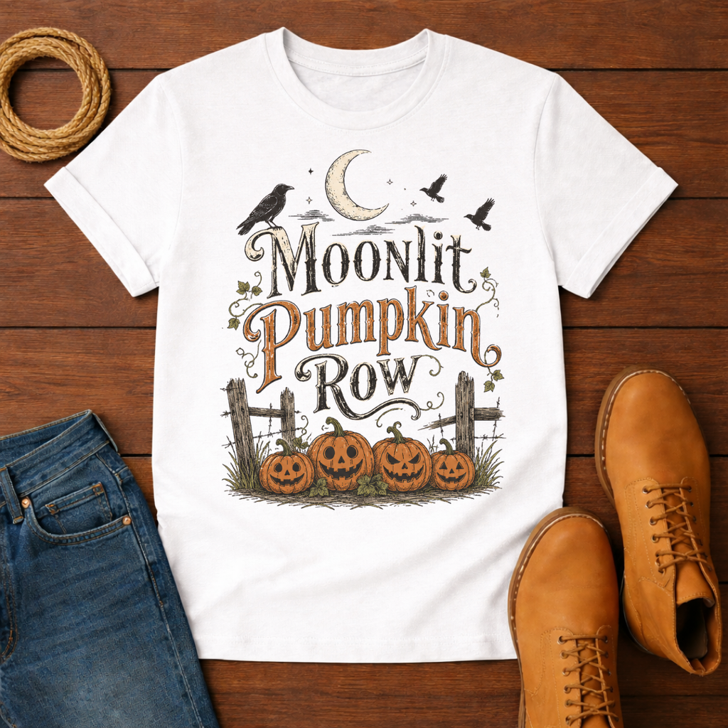 Moonlit Pumpkins T-Shirt