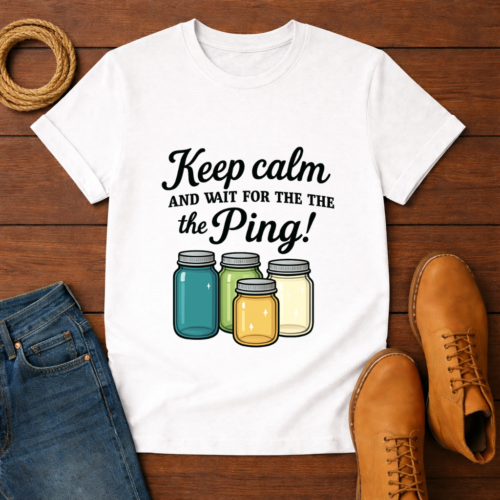 Keep Calm and Wait T-shirt