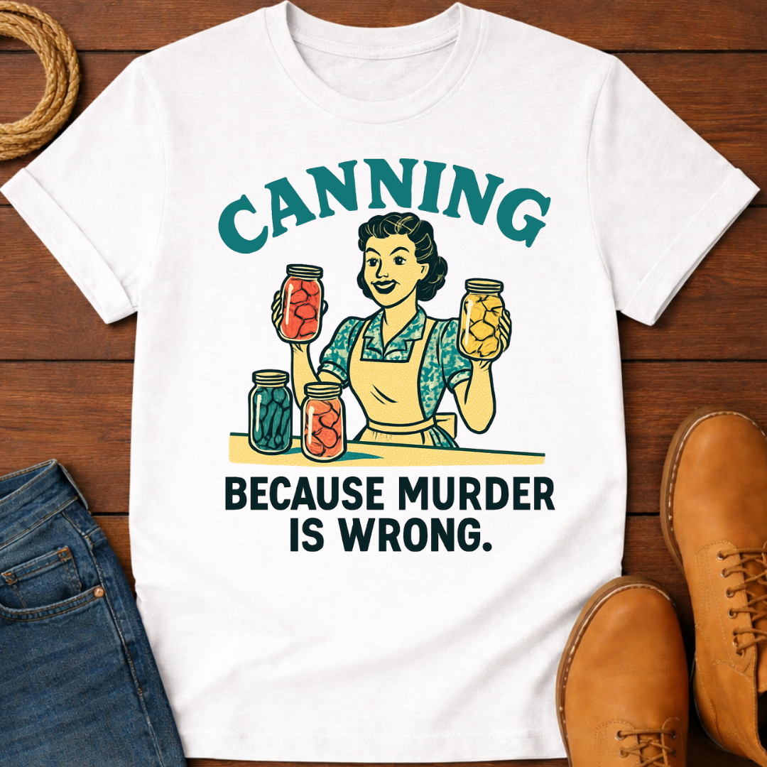 Can Because T-shirt