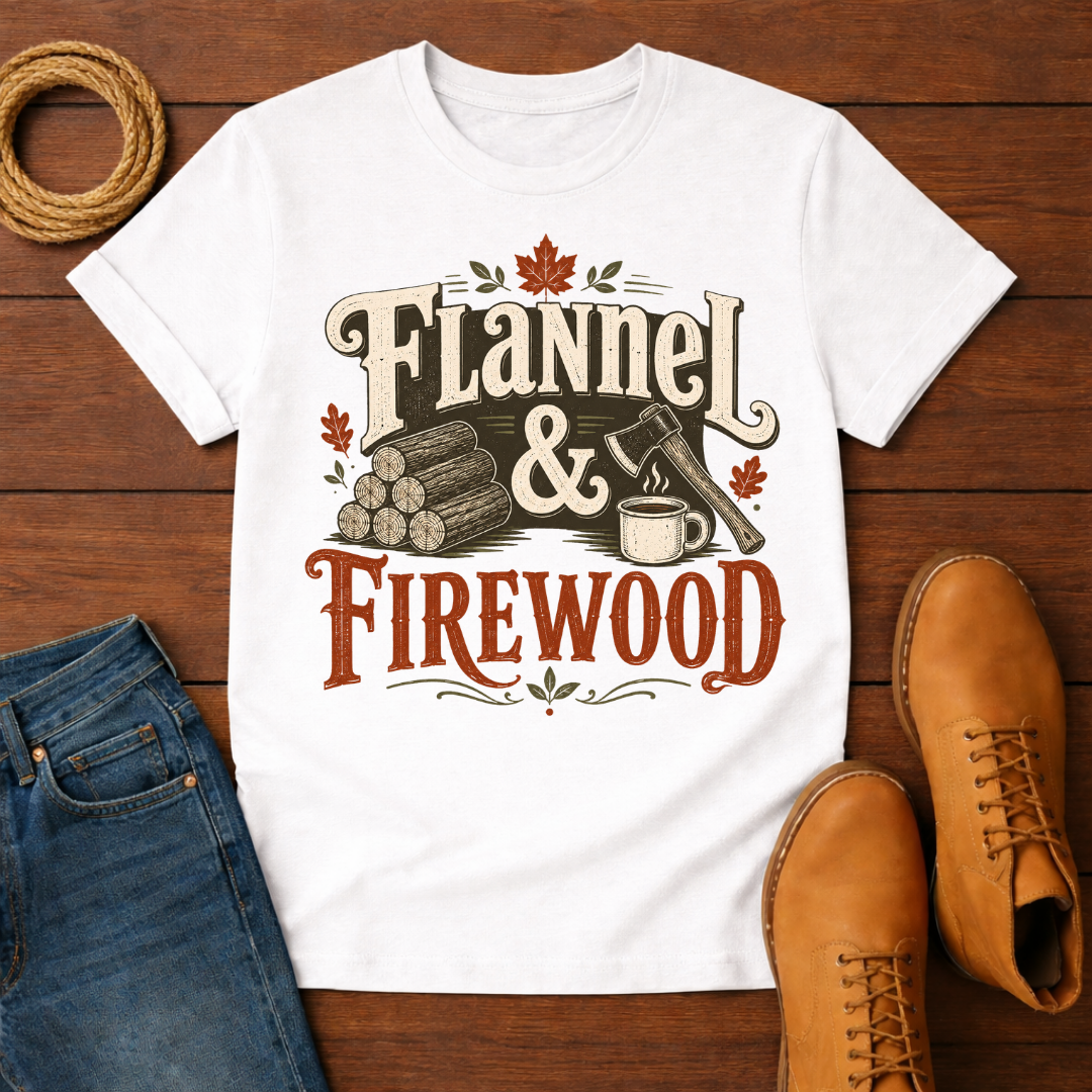 Flannel and Firewood T-Shirt